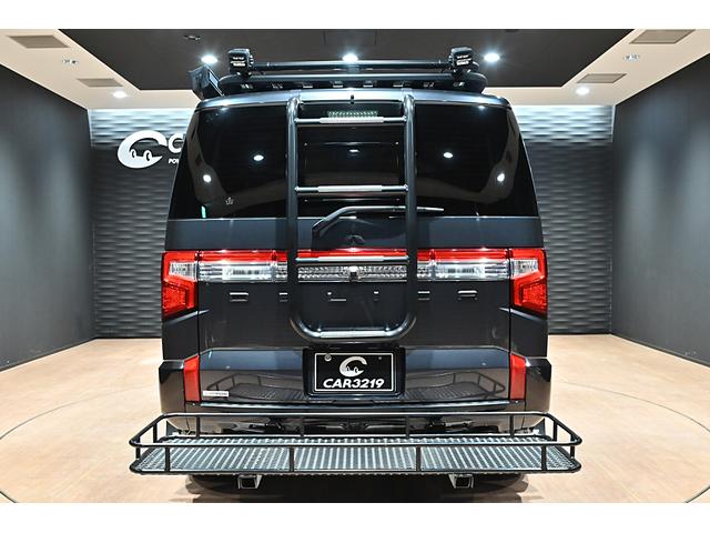 デリカD:5 P ブラックアウト/DF16インチAW/ジオランダ-X-AT/クラリオンナビ/後席モニタ-/全方位カメラ/地デジ/ETC/DMDヒッチ/ヒッチカ-ゴ/リアラダ-/バスタ-ズル-フラック/サイドタ-プ/(4枚目)