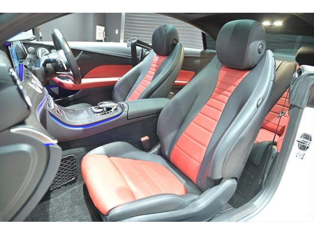 Eクラス E200 クーペ スポーツ パノラマスライディングル-フ/赤・黒革シ-ト/シ-トヒ-タ-/アンビエント/ブルメスタ/純正ナビ/フルセグ/全方位カメラ/ヘッドアップディスプレイ/BSM/レザーPKG/エアバランスPKG/ETC/(20枚目)