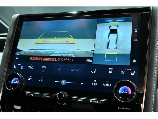 ヴェルファイアハイブリッド Ｚ　プレミア　黒革／モデリスタエアロ（Ｆ・Ｓ・Ｒ）／モデリスタマフラー／シグネチャーイルミブレード／イルミルーフスポイラー／サイドエンブレムイルミ／ピラーライト／ディスプレイオーディオ／リアモニター／ＥＴＣ／全方位（16枚目）