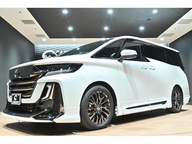 ヴェルファイアハイブリッド Ｚ　プレミア　黒革／モデリスタエアロ（Ｆ・Ｓ・Ｒ）／モデリスタマフラー／シグネチャーイルミブレード／イルミルーフスポイラー／サイドエンブレムイルミ／ピラーライト／ディスプレイオーディオ／リアモニター／ＥＴＣ／全方位（44枚目）