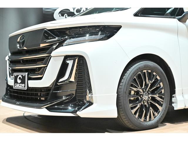 ヴェルファイアハイブリッド Ｚ　プレミア　黒革／モデリスタエアロ（Ｆ・Ｓ・Ｒ）／モデリスタマフラー／シグネチャーイルミブレード／イルミルーフスポイラー／サイドエンブレムイルミ／ピラーライト／ディスプレイオーディオ／リアモニター／ＥＴＣ／全方位（45枚目）