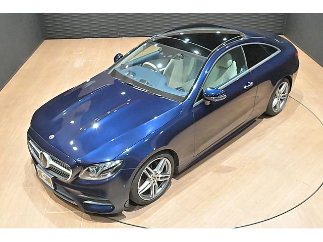 Eクラス E200 クーペ スポーツ ブルメスター/白革/純正AMG19インチAW/スライディングガラスルーフ/アンビエントライト/BSM/フルセグ/HDDナビ/全方位カメラ/ETC/ドライブレコーダー/クルコン/パフュームアトマイザー(7枚目)