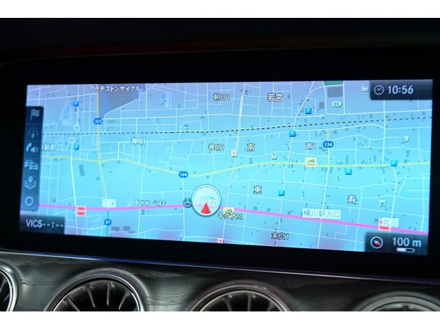 Eクラス E200 クーペ スポーツ ブルメスター/白革/純正AMG19インチAW/スライディングガラスルーフ/アンビエントライト/BSM/フルセグ/HDDナビ/全方位カメラ/ETC/ドライブレコーダー/クルコン/パフュームアトマイザー(16枚目)