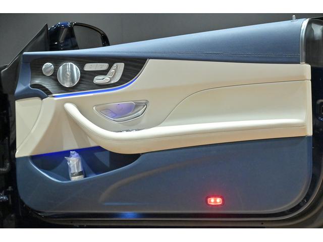 Eクラス E200 クーペ スポーツ ブルメスター/白革/純正AMG19インチAW/スライディングガラスルーフ/アンビエントライト/BSM/フルセグ/HDDナビ/全方位カメラ/ETC/ドライブレコーダー/クルコン/パフュームアトマイザー(23枚目)