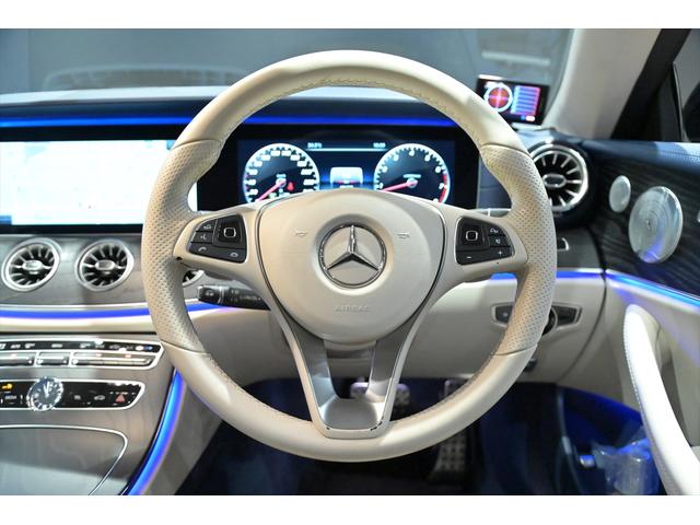 Eクラス E200 クーペ スポーツ ブルメスター/白革/純正AMG19インチAW/スライディングガラスルーフ/アンビエントライト/BSM/フルセグ/HDDナビ/全方位カメラ/ETC/ドライブレコーダー/クルコン/パフュームアトマイザー(24枚目)