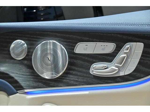 Eクラス E200 クーペ スポーツ ブルメスター/白革/純正AMG19インチAW/スライディングガラスルーフ/アンビエントライト/BSM/フルセグ/HDDナビ/全方位カメラ/ETC/ドライブレコーダー/クルコン/パフュームアトマイザー(36枚目)