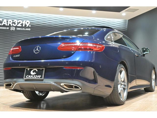 Eクラス E200 クーペ スポーツ ブルメスター/白革/純正AMG19インチAW/スライディングガラスルーフ/アンビエントライト/BSM/フルセグ/HDDナビ/全方位カメラ/ETC/ドライブレコーダー/クルコン/パフュームアトマイザー(52枚目)