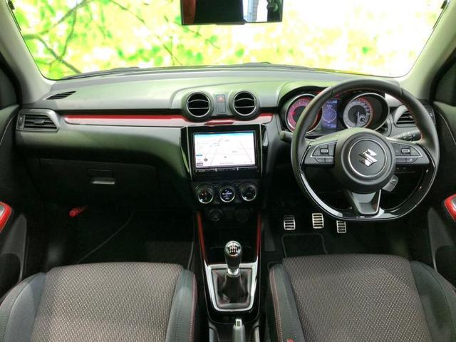 スポーツ 社外 8インチ メモリーナビ/セーフティサポート(スズキ)/シートヒーター 運転席/Bluetooth接続/ETC/EBD付ABS/横滑り防止装置/クルーズコントロール/フルセグTV ワンオーナー(4枚目)