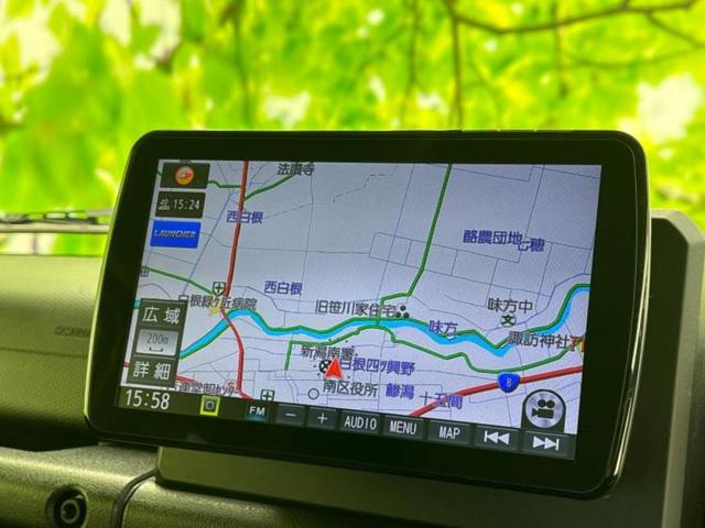 ジムニー 4WD XC 保証書/社外 9インチ SDナビ/デュアルカメラブレーキサポート(スズキ)/シートヒーター/車線逸脱防止支援システム/パーキングアシスト バックガイド/ドライブレコーダー 前後 バックカメラ 4WD(9枚目)
