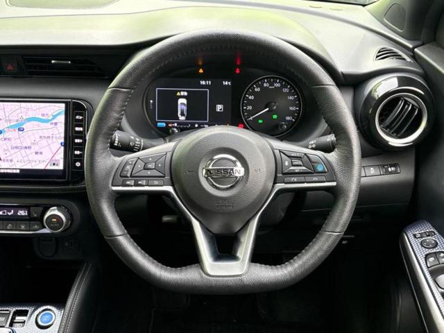 キックス Ｘ　保証書／純正　ＨＤＤナビ／インテリジェントルームミラー／衝突安全装置／シートヒーター　前席／アラウンドビューモニター／車線逸脱防止支援システム／シート　ハーフレザー／プロパイロット　全周囲カメラ（15枚目）