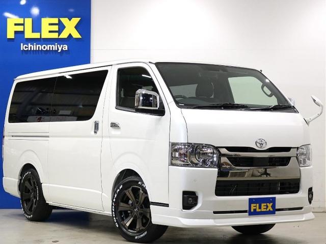 ハイエースバン スーパーGL ダークプライムII 1インチローダウン/フロントスポイラー/リアスポイラー//カロッツェリア7インチSDナビ/HDMI接続端子/ビルトインETC/両側電動スライドドア/デジタルインナーミラー/パノラミックビューモニター(6枚目)