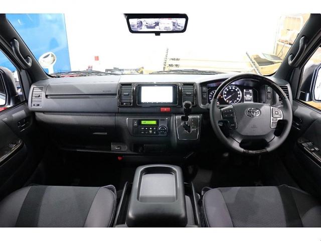 ハイエースバン スーパーGL ダークプライムII 1インチローダウン/フロントスポイラー/リアスポイラー//カロッツェリア7インチSDナビ/HDMI接続端子/ビルトインETC/両側電動スライドドア/デジタルインナーミラー/パノラミックビューモニター(12枚目)