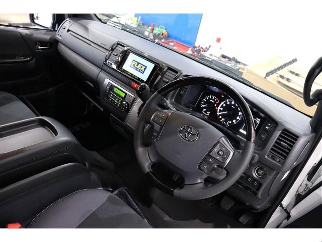 ハイエースバン スーパーGL ダークプライムII 1インチローダウン/フロントスポイラー/リアスポイラー//カロッツェリア7インチSDナビ/HDMI接続端子/ビルトインETC/両側電動スライドドア/デジタルインナーミラー/パノラミックビューモニター(13枚目)