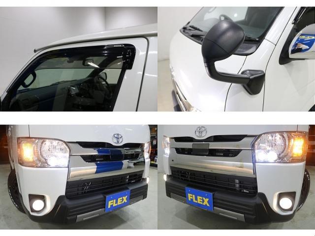 ハイエースバン FLEXオリジナルタイプ2ベットキット/Tフォースバンパーガード/トヨタ純正ドアバイザー/ETC/バックカメラ/ドライブレコーダー/トヨタセーフティーセンス/パワースライドドア(19枚目)