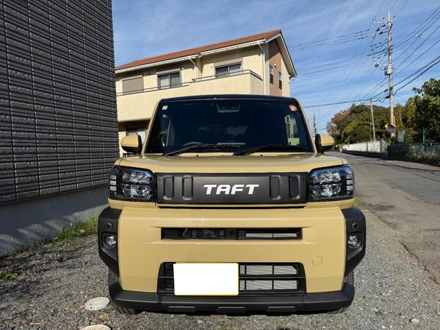 タフト Ｇターボ　カスタム車両／衝突軽減装置／ガラスルーフ／シートヒーター／ＬＥＤライト／レーダークルーズ／バックカメラ／ディスプレイオーディオナビ／Ｃａｒ　Ｐｌａｙ対応／フルセグＴＶ／サンドベージュメタリック（5枚目）