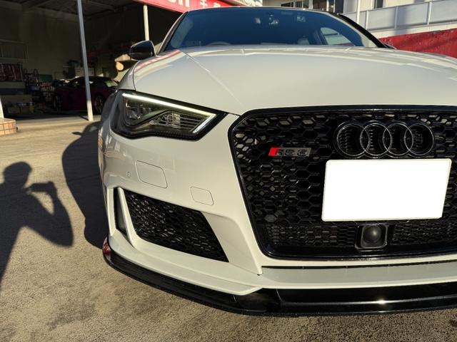 ＲＳ３スポーツバック ベースグレード　ＢＲＩＤＥシート／社外マフラー／社外車高調／社外ブレーキ／社外１８インチホイール／チューニングシステム／純正ナビ／ＡＣＣ／ＢＳＭ／ＬＥＤライト／バックカメラ／サンルーフ／バングアンドオルフセン（35枚目）