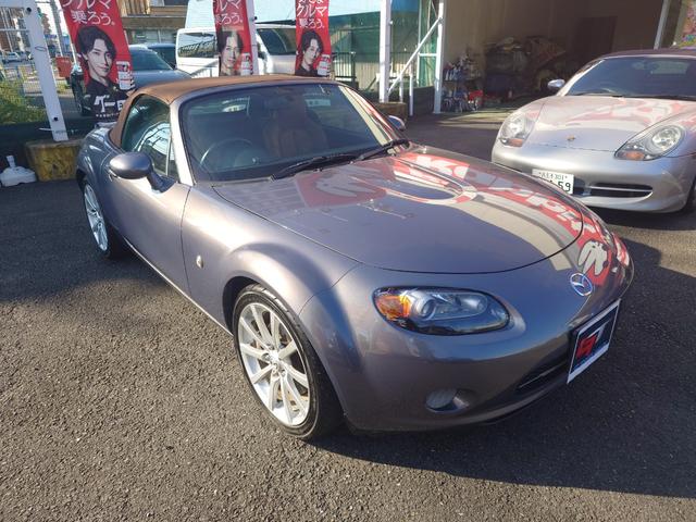ロードスター ＲＳ　ＴＥＩＮ車高調　ガラススクリーン　ブラウンレザー　走行２万キロ台！（2枚目）