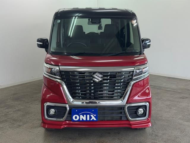スペーシアカスタム ハイブリッドXS 鑑定書付き 衝突軽減装置 ワンセグナビ Bluetooth ETC装備車 前ドラレコ付き 両側電動雄パワースライドドア 車検令和9年8月 走行距離20184Km 1年距離無制限保証 電動格納ミラー(23枚目)