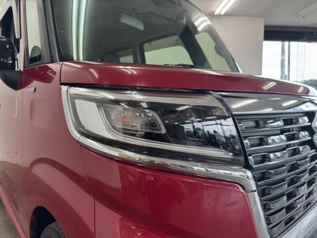 スペーシアカスタム ハイブリッドXS 鑑定書付き 衝突軽減装置 ワンセグナビ Bluetooth ETC装備車 前ドラレコ付き 両側電動雄パワースライドドア 車検令和9年8月 走行距離20184Km 1年距離無制限保証 電動格納ミラー(55枚目)