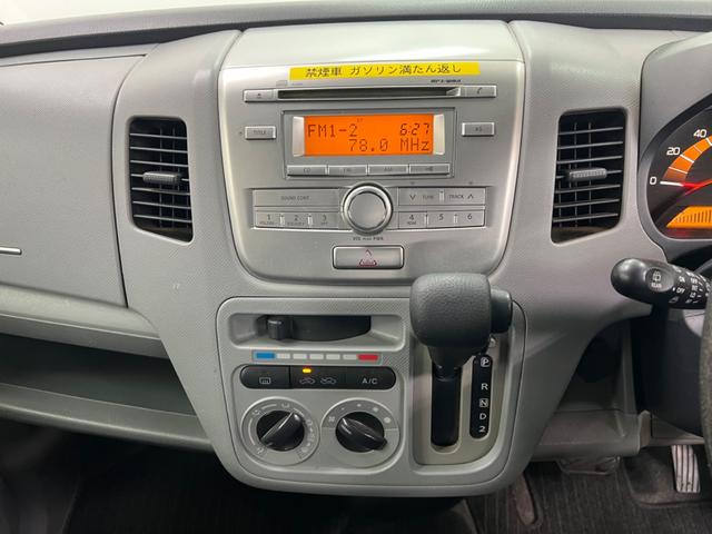 ワゴンＲ ＦＸ　鑑定書付き　ＣＤ再生　ラジオ　キーレス　車検整備付き販売車　走行距離８２４８７Ｋｍ　１年距離無制限保証　全席バイザー付き　運転席エアバック　エアコン（6枚目）