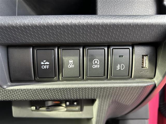 ハスラー Ｘ　４ＷＤ　純正ナビ／フルセグ／ＣＤ／ＤＶＤ／ＢＴ　Ｂカメラ　衝突軽減　ＥＴＣ　運転席シートヒーター　キセノンライト　フォグ　純正１５ＡＷ　Ｐスタート　Ａストップ　フロアマット　ドアバイザー　スペアキー（8枚目）