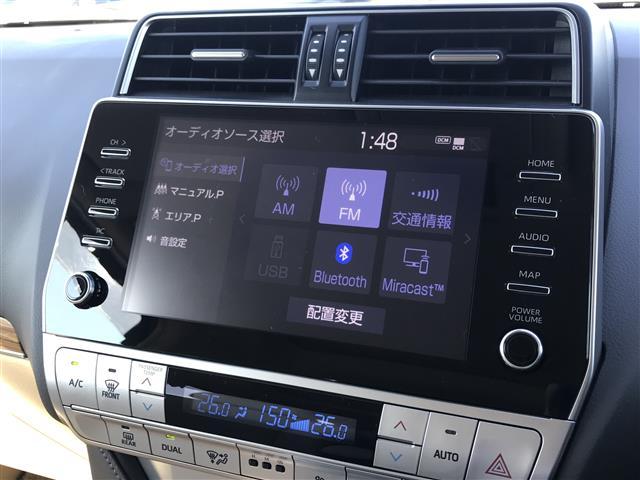 ランドクルーザープラド ＴＸ　Ｌパッケージ　１オーナー　４ＷＤ　ディーゼルターボ　純正９型ナビ／ＢＴ　全方位　ムーンルーフ　セーフティＳ　ＥＴＣ２．０　パワーシート　電動サードシート　ＬＥＤ　純正１７ＡＷ　ルーフレール　スペアキー（5枚目）