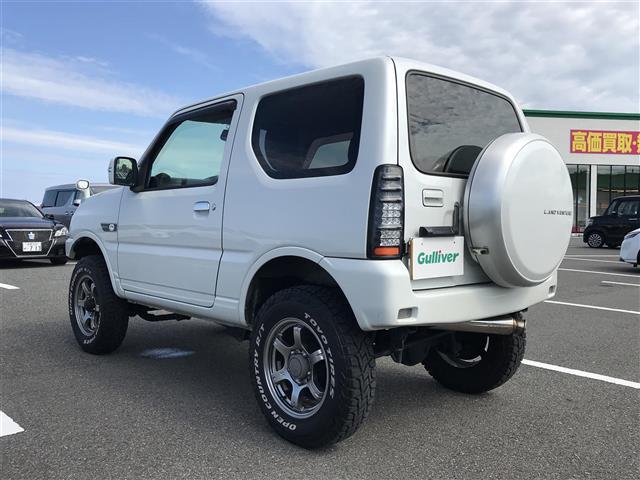 ジムニー ランドベンチャー　４ＷＤ　ターボ　社外ＣＤデッキ／ＢＴ　ドラレコ　ＥＴＣ　２インチリフトＵＰ　前後ショートバンパー　バンパーガード　社外テール　社外マフラー　ＲＡＹＺ１６ＡＷ　ＴＯＹＯオープンカントリー　キーレス（34枚目）