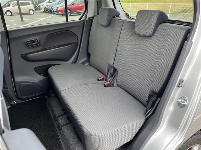 ワゴンR FX 4WD 5速ミッション 純正CDオーディオ 運転席シートヒーター 社外14インチアルミ アイドリングストップ キーレスキー 電動格納ミラー フロアマット ドアバイザー スタットレスセット積込み(19枚目)