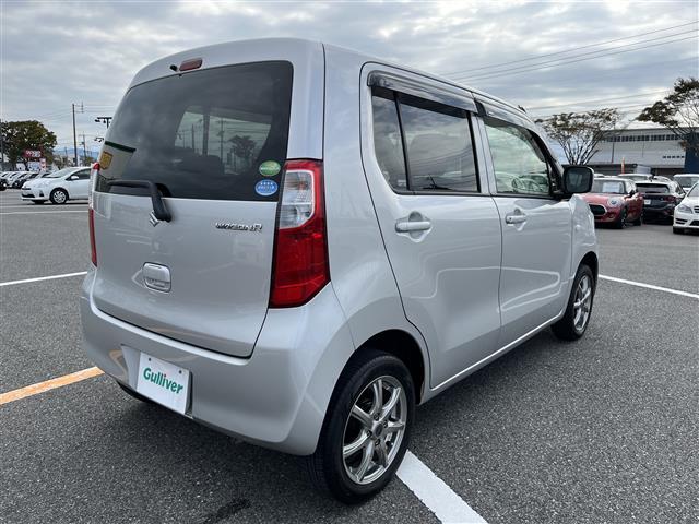 ワゴンR FX 4WD 5速ミッション 純正CDオーディオ 運転席シートヒーター 社外14インチアルミ アイドリングストップ キーレスキー 電動格納ミラー フロアマット ドアバイザー スタットレスセット積込み(25枚目)