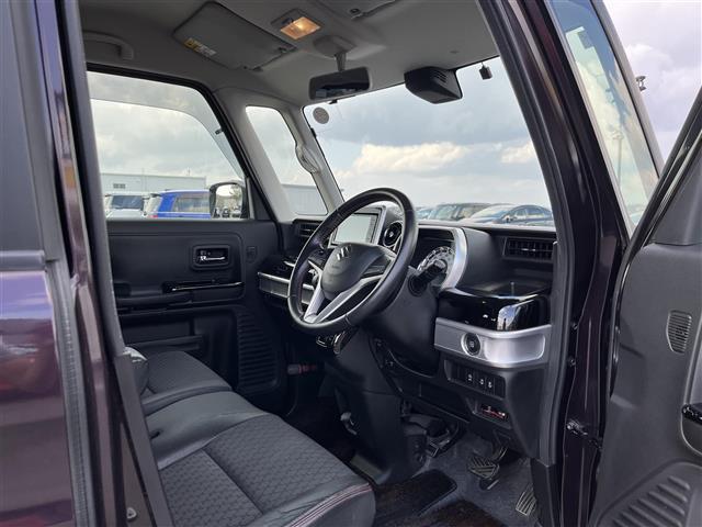 スペーシアカスタム ハイブリッドXS ワンオーナー 社外ナビ/フルセグ/DVD/CD/BT ETC レーダーブレーキ レーンアシスト 両側パワースライド ハーフレザー シートヒーター LEDライト プッシュスタート 純正15インチAW(14枚目)