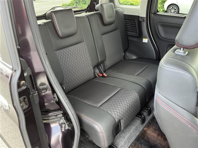 スペーシアカスタム ハイブリッドXS ワンオーナー 社外ナビ/フルセグ/DVD/CD/BT ETC レーダーブレーキ レーンアシスト 両側パワースライド ハーフレザー シートヒーター LEDライト プッシュスタート 純正15インチAW(18枚目)