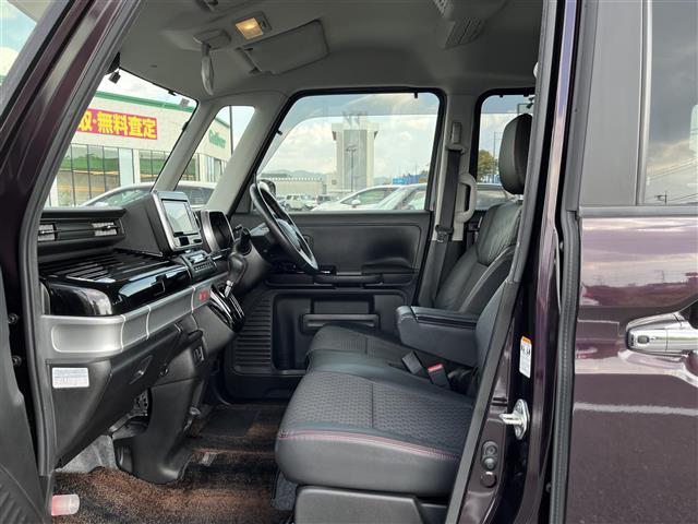 スペーシアカスタム ハイブリッドXS ワンオーナー 社外ナビ/フルセグ/DVD/CD/BT ETC レーダーブレーキ レーンアシスト 両側パワースライド ハーフレザー シートヒーター LEDライト プッシュスタート 純正15インチAW(20枚目)