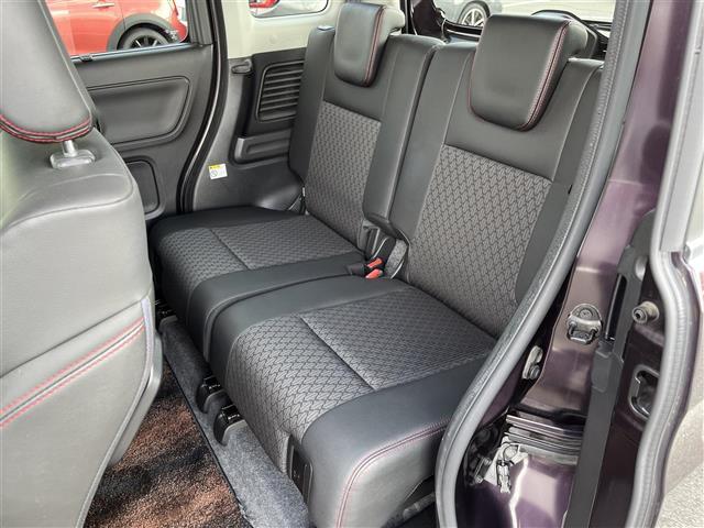 スペーシアカスタム ハイブリッドXS ワンオーナー 社外ナビ/フルセグ/DVD/CD/BT ETC レーダーブレーキ レーンアシスト 両側パワースライド ハーフレザー シートヒーター LEDライト プッシュスタート 純正15インチAW(23枚目)