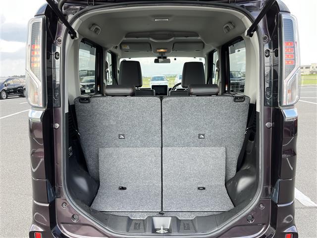 スペーシアカスタム ハイブリッドXS ワンオーナー 社外ナビ/フルセグ/DVD/CD/BT ETC レーダーブレーキ レーンアシスト 両側パワースライド ハーフレザー シートヒーター LEDライト プッシュスタート 純正15インチAW(24枚目)