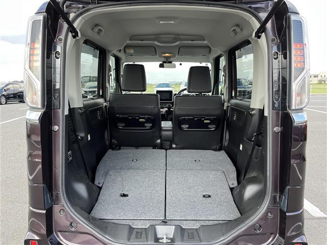 スペーシアカスタム ハイブリッドXS ワンオーナー 社外ナビ/フルセグ/DVD/CD/BT ETC レーダーブレーキ レーンアシスト 両側パワースライド ハーフレザー シートヒーター LEDライト プッシュスタート 純正15インチAW(25枚目)