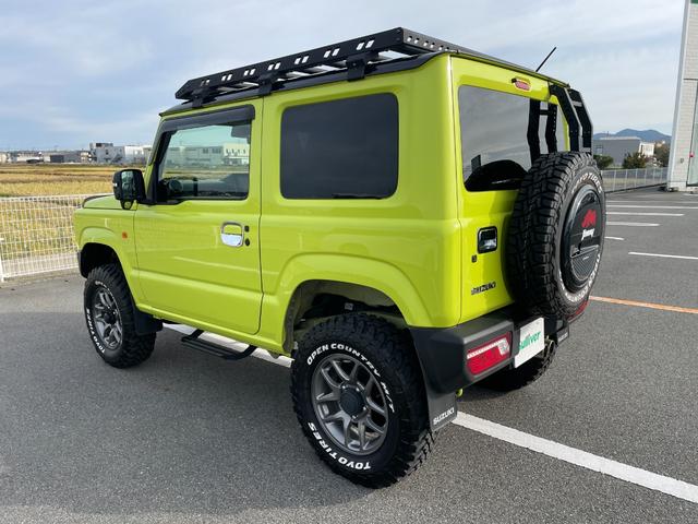 ジムニー XC ツートン ワンオーナー 8型ナビ/TV/DVD/CD/BT F/Rカメラ 3インチリフトUP オープンカントリー ルーフラック リヤラダー サイドステップ 衝突軽減 LED デイライト 社外テール(27枚目)