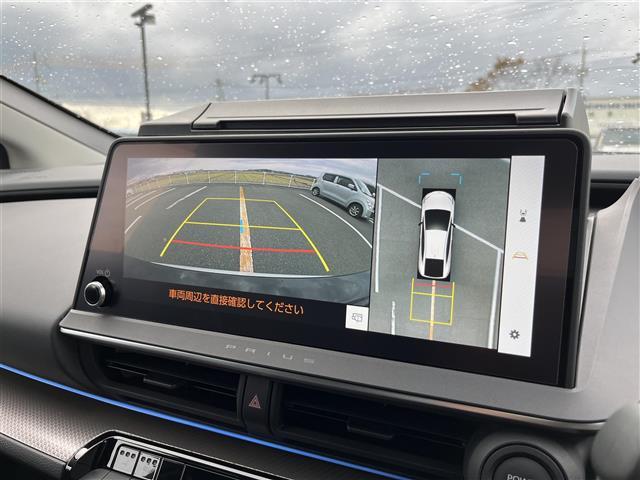 プリウス Z 4WD 純正12.3型DA 全方位カメラ トヨタチームメイト セーフティS BSM パワーシート シートH エアシート 電動リアゲート ETC デジタルミラー LED 純正19インチAW(3枚目)