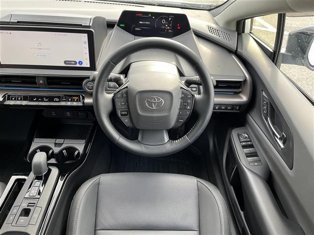 プリウス Z 4WD 純正12.3型DA 全方位カメラ トヨタチームメイト セーフティS BSM パワーシート シートH エアシート 電動リアゲート ETC デジタルミラー LED 純正19インチAW(14枚目)