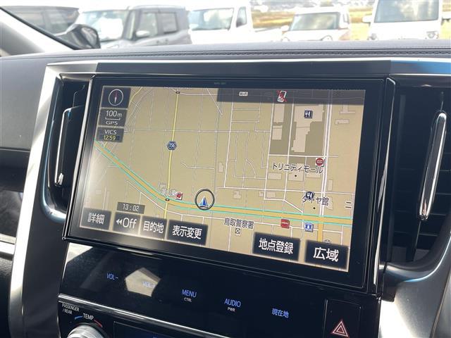 ヴェルファイア ２．５Ｚ　Ｇエディション　純正１０型ナビ／フルセグ／ＣＤ／ＤＶＤ／ＢＴ　Ｂカメラ　純正フリップダウン　ＥＴＣ　レザーシート　パワーシート／メモリ機能　シートヒーター　両側電動　電動リアゲート　ソナー　ＬＥＤ　純正１８ＡＷ（2枚目）