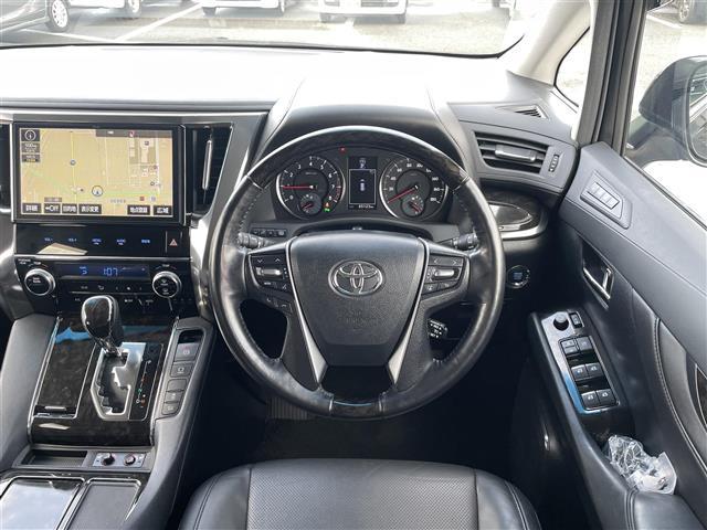 ヴェルファイア ２．５Ｚ　Ｇエディション　純正１０型ナビ／フルセグ／ＣＤ／ＤＶＤ／ＢＴ　Ｂカメラ　純正フリップダウン　ＥＴＣ　レザーシート　パワーシート／メモリ機能　シートヒーター　両側電動　電動リアゲート　ソナー　ＬＥＤ　純正１８ＡＷ（15枚目）