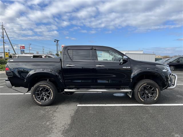 ハイラックス Z 社外9型ナビ/TV/DVD/CD/BT F/B/Sカメラ 前後ドラレコ ETC 2インチリフトUP バンパーガード サイドステップ SUXONマフラー RAYSアルミ シートカバー GRトノカバー(29枚目)