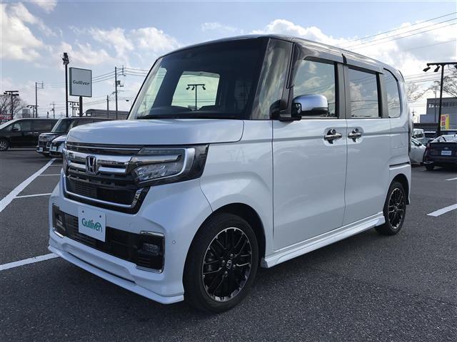 N-BOXカスタム Lターボ 4WD 純正8型ナビ/フルセグ/DVD/CD/BT/USB Bカメラ ビルトインETC ドラレコ 前席シートヒーター レーダークルコン レーンキープアシスト LEDヘット/フォグライト 純正15型AW(29枚目)