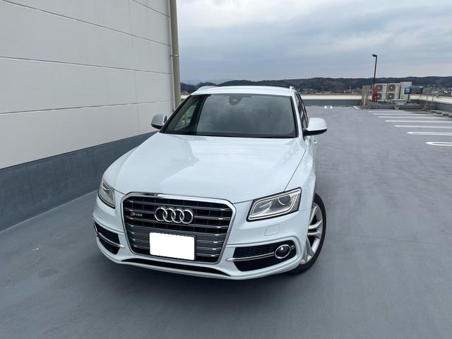 ＳＱ５ ベースグレード　Ｖ６スーパーチャージャー　３．０Ｌ　クワトロ４ＷＤ　パワーリアゲート　８速ＡＴ　２０インチ純正ホイール　本革アルカンターラコンビシート　付属　未使用純正キャリア非金属タイヤチェーン　鑑定外装内装評価５（5枚目）