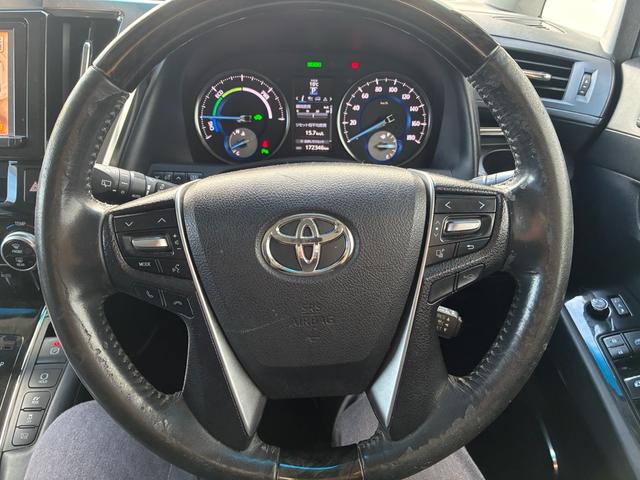 ヴェルファイアハイブリッド ZR 両側パワースライドドア 純正エアロ クルーズコントロール LEDヘッドライト パワーシート ハーフレザーシート 7人乗り(24枚目)