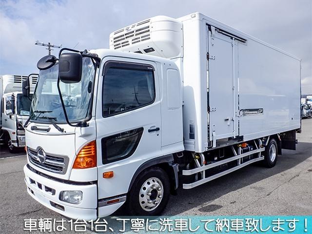 ヒノレンジャー 日野 冷蔵冷凍車 低温設定 最大積載３０００ｋｇ 後輪エアサス 左サイド扉 ジョルダーレール 対応免許 ８トン限定中型免許 兵庫県 冷蔵冷凍車 低温設定 最大積載３０００ｋｇ 後輪エアサス 左サイド扉 ジョルダーレール 対応免許 ８トン限定中型