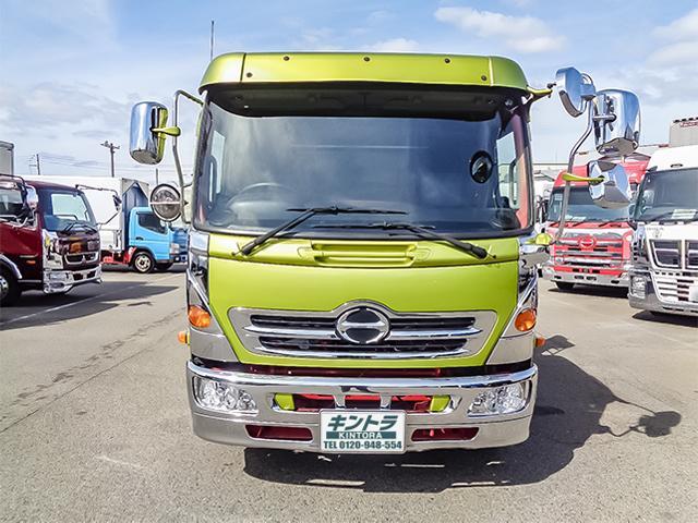 　新明和製ダンプ　増トン　積載６９００ｋｇ　電動コボレーン　対応免許／大型免許(4枚目)