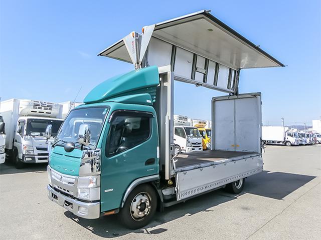 キャンター 　パブコ製アルミウイング　積載量３５００ｋｇ　ロングボディ　カスタムグレード　対応免許／準中型免許（10枚目）