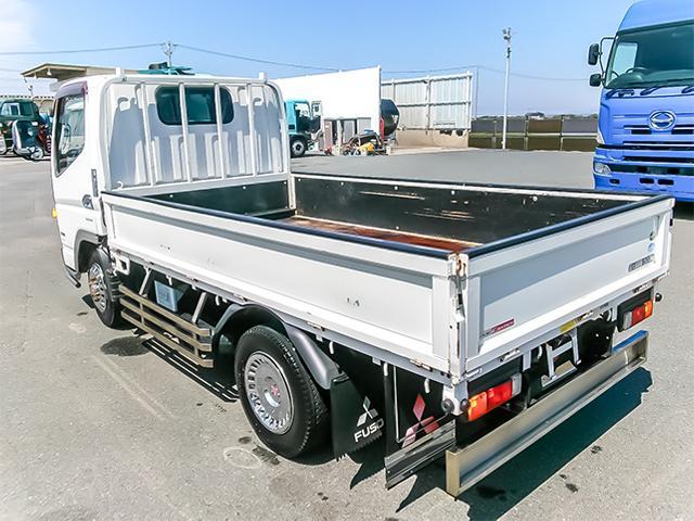 キャンター 　平ボディ　パイプバンパー　サイドバンパーステンレス　デュオニック　最大積載１，５００ｋｇ　荷台寸法（長３１２×幅１６１×高３２）　２トン　２ｔ　対応免許／５ｔ限定準中型免許対応（7枚目）