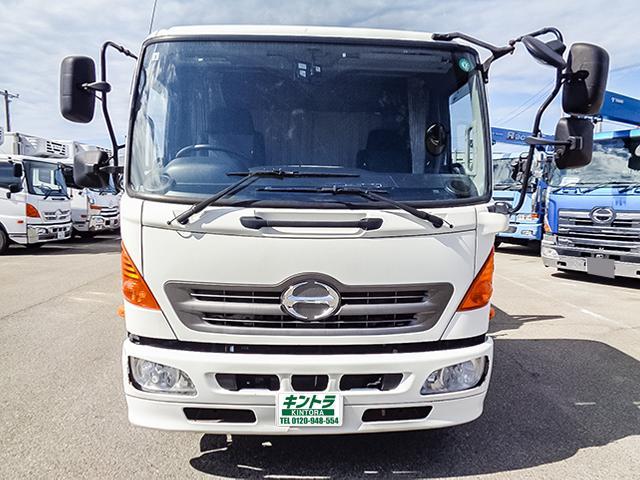 ヒノレンジャー 　古河製３段クレーン付アルミブロック　車検あり　ラジコン　２．９ｔ吊り　ショートボディ　最大積載３，０００ｋｇ　荷台寸法（長４６０×幅２１３×高５８）　４トン　４ｔ　対応免許／８ｔ限定中型免許（5枚目）