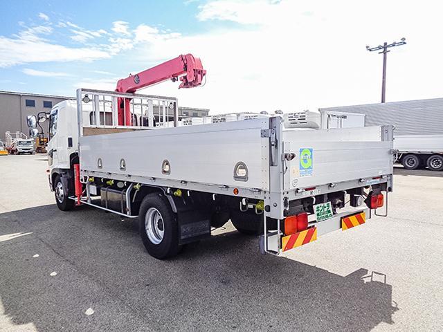 ヒノレンジャー 　古河製３段クレーン付アルミブロック　車検あり　ラジコン　２．９ｔ吊り　ショートボディ　最大積載３，０００ｋｇ　荷台寸法（長４６０×幅２１３×高５８）　４トン　４ｔ　対応免許／８ｔ限定中型免許（7枚目）